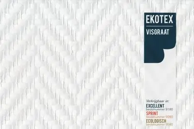Ekotex Visgraat Direct 9180 Rol 50mtr Exclusieve Aanbieding