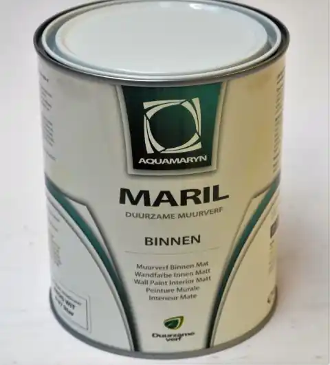 Direct Beschikbaar Aquamarijn Maril Muurverf 1 liter