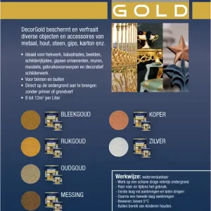 Seizoensaanbieding Decorgold Metaal Effectverf 500 ml
